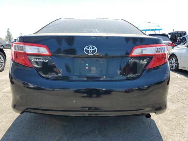 4T4BF1FK2CR161941 - 2012 TOYOTA CAMRY BASE أسود صورة 6