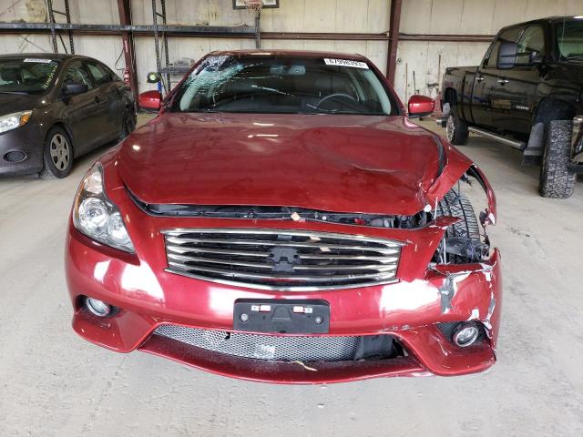 JN1CV6EK0EM113381 - 2014 INFINITI Q60 JOURNEY RED photo 5