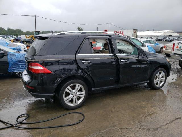 4JGDA5HB9FA470656 - 2015 MERCEDES-BENZ ML 350 4MATIC BLACK photo 3