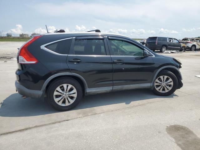 JHLRM3H76CC007488 - 2012 HONDA CR-V EXL BLACK photo 3