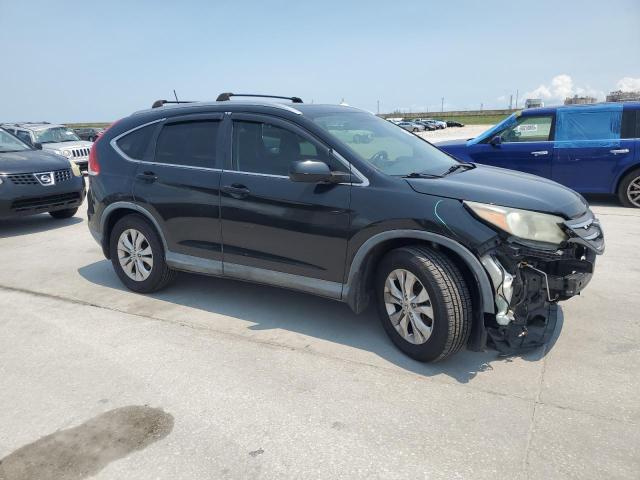 JHLRM3H76CC007488 - 2012 HONDA CR-V EXL BLACK photo 4