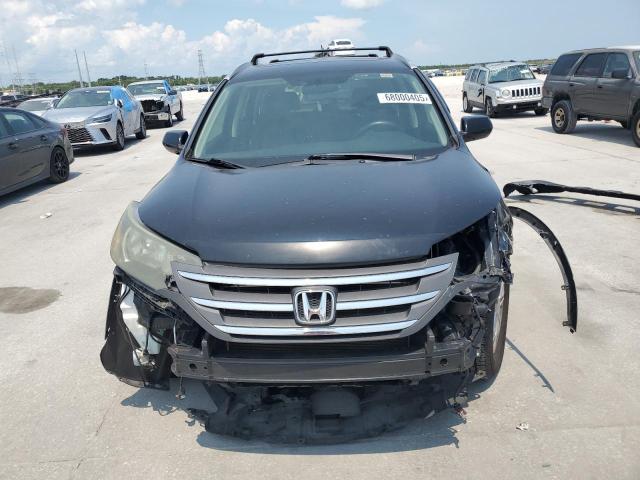 JHLRM3H76CC007488 - 2012 HONDA CR-V EXL BLACK photo 5