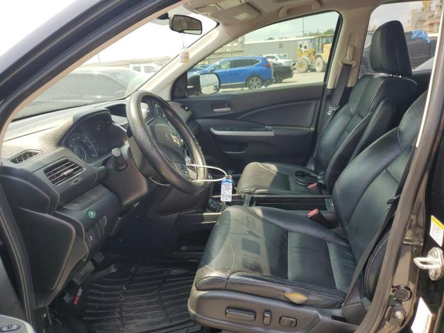 JHLRM3H76CC007488 - 2012 HONDA CR-V EXL BLACK photo 7