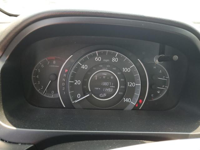 JHLRM3H76CC007488 - 2012 HONDA CR-V EXL BLACK photo 9