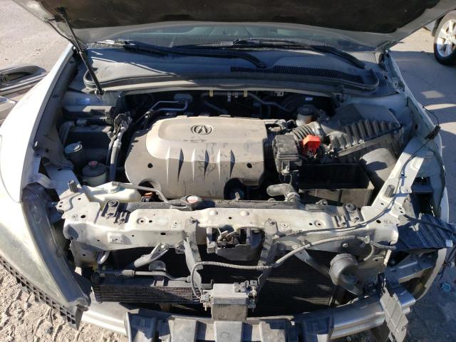 2HNYB1H65AH500156 - 2010 ACURA ZDX ADVANCE فضي صورة 12