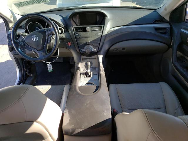 2HNYB1H65AH500156 - 2010 ACURA ZDX ADVANCE فضي صورة 8