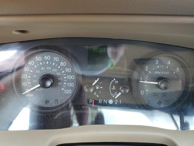 2MEFM75V07X605688 - 2007 MERCURY GRAND MARQUIS LS GRAY photo 9