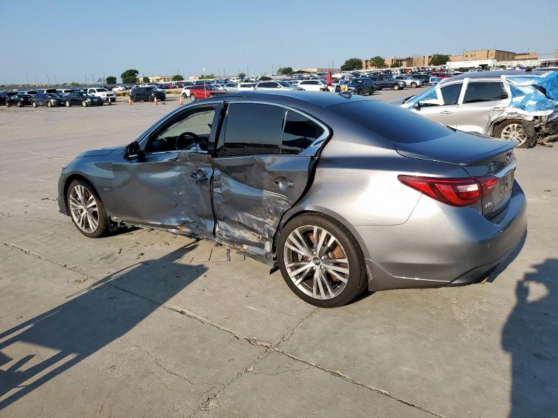 JN1EV7AR5JM430908 - 2018 INFINITI Q50 LUXE ნაცრისფერი ფოტო 2