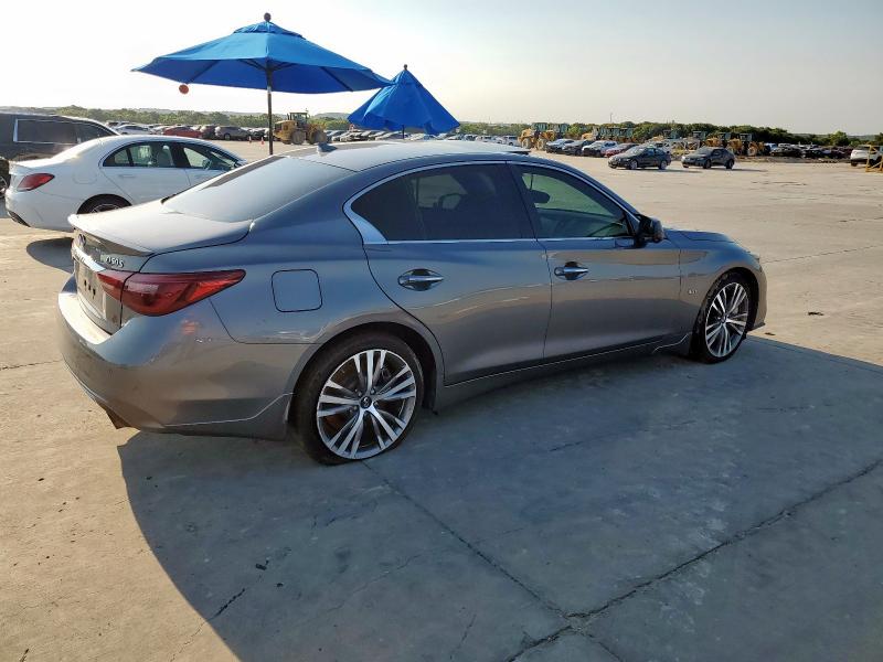 JN1EV7AR5JM430908 - 2018 INFINITI Q50 LUXE ნაცრისფერი ფოტო 3