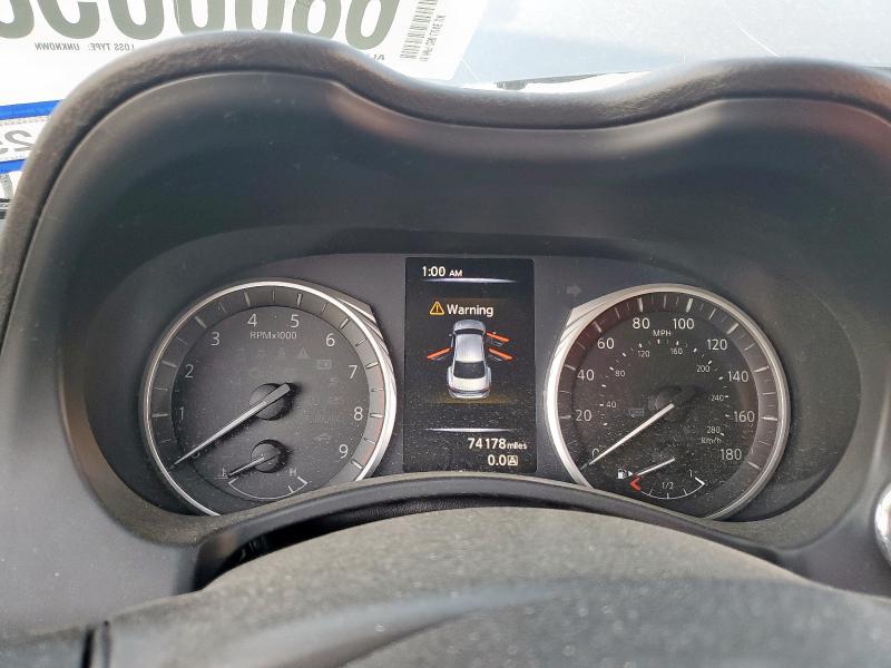 JN1EV7AR5JM430908 - 2018 INFINITI Q50 LUXE ნაცრისფერი ფოტო 9