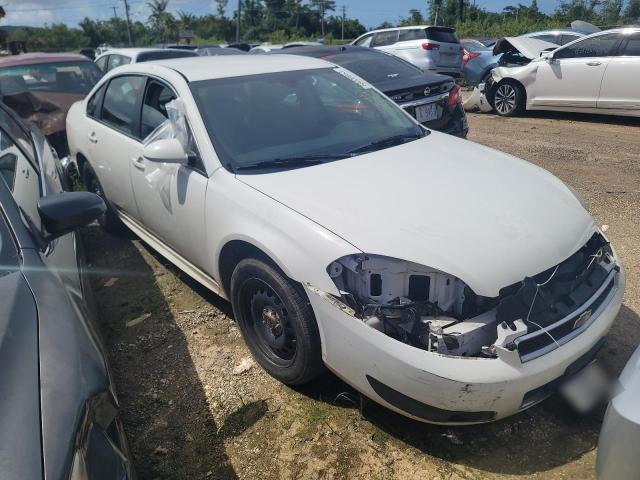 2G1WD5E3XE1186228 - 2014 CHEVROLET IMPALA LIM POLICE WHITE photo 4