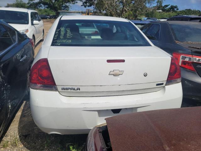 2G1WD5E3XE1186228 - 2014 CHEVROLET IMPALA LIM POLICE WHITE photo 6