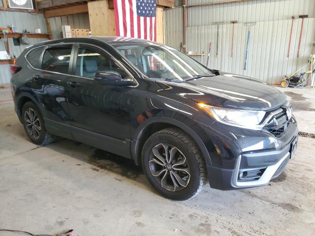 2HKRW2H8XMH683569 - 2021 HONDA CR-V EXL BLACK photo 4