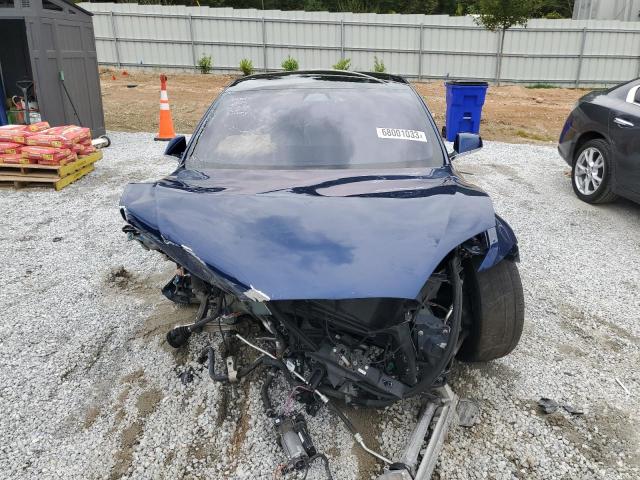 5YJSA1E28HF229903 - 2017 TESLA MODEL S أزرق صورة 5