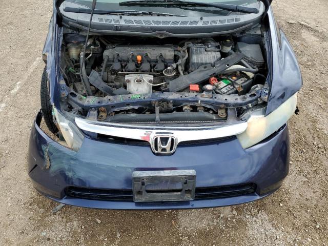 1HGFA16558L109890 - 2008 HONDA CIVIC LX BLUE photo 11