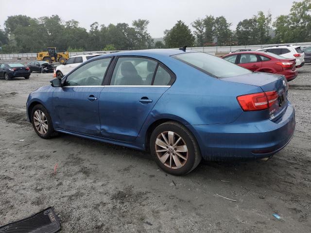3VWD07AJ9FM307848 - 2015 VOLKSWAGEN JETTA SE Blau Foto 2