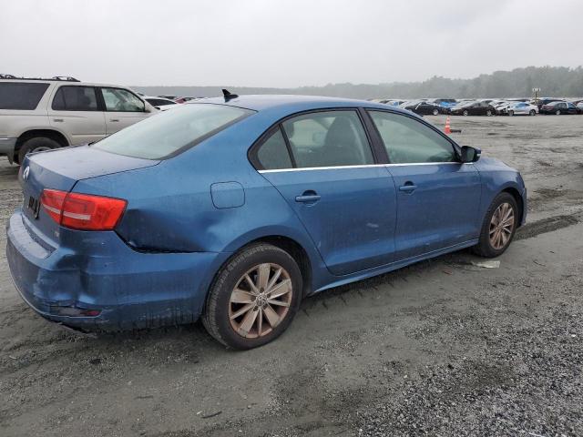 3VWD07AJ9FM307848 - 2015 VOLKSWAGEN JETTA SE Blau Foto 3