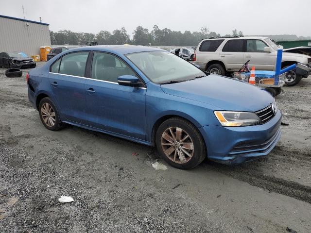 3VWD07AJ9FM307848 - 2015 VOLKSWAGEN JETTA SE Blau Foto 4