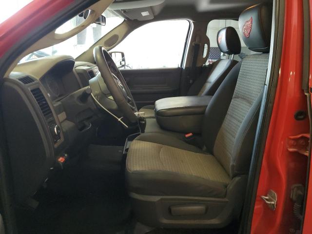 1C6RD7KT9CS227392 - 2012 DODGE RAM 1500 ST 红色 照片 7