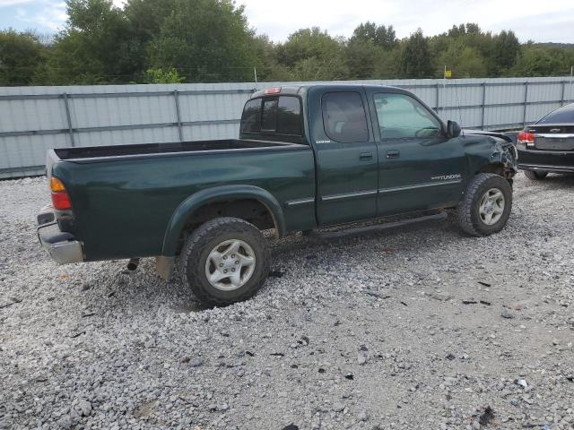 5TBBT4816YS083651 - 2000 TOYOTA TUNDRA ACCESS CAB LIMITED GREEN photo 3