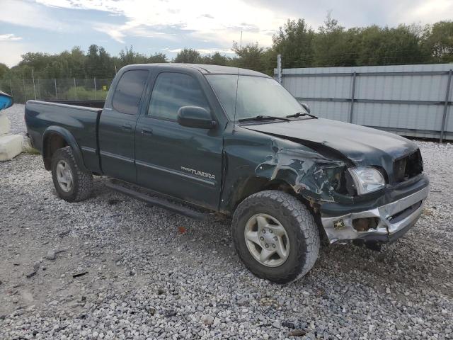 5TBBT4816YS083651 - 2000 TOYOTA TUNDRA ACCESS CAB LIMITED GREEN photo 4