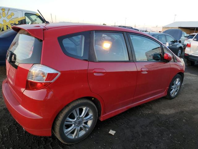 JHMGE884X9S028572 - 2009 HONDA FIT SPORT RED photo 3