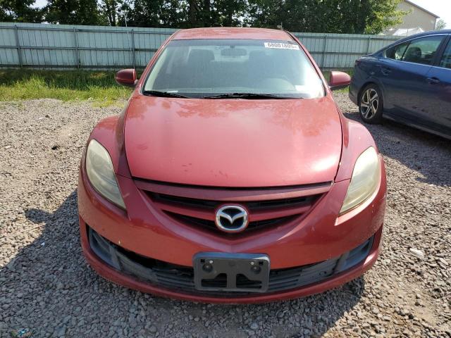 1YVHZ8BH6A5M37915 - 2010 MAZDA 6 I BURGUNDY photo 5