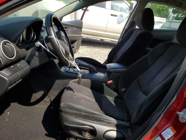 1YVHZ8BH6A5M37915 - 2010 MAZDA 6 I BURGUNDY photo 7