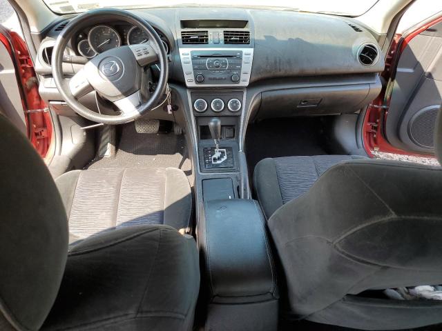 1YVHZ8BH6A5M37915 - 2010 MAZDA 6 I BURGUNDY photo 8