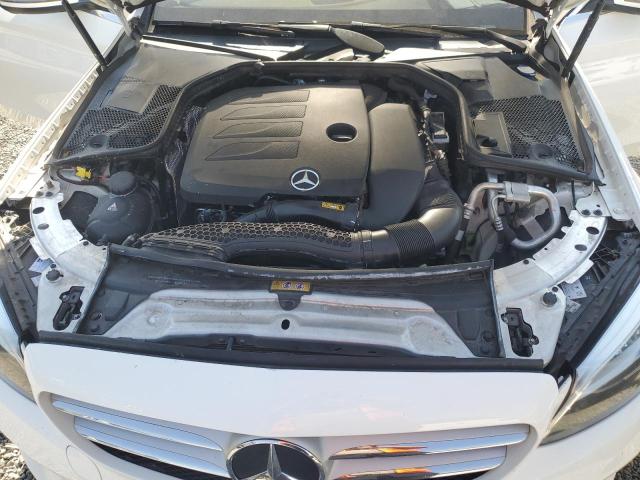 55SWF8DB3KU283922 - 2019 MERCEDES-BENZ C 300 Blanc photo 11