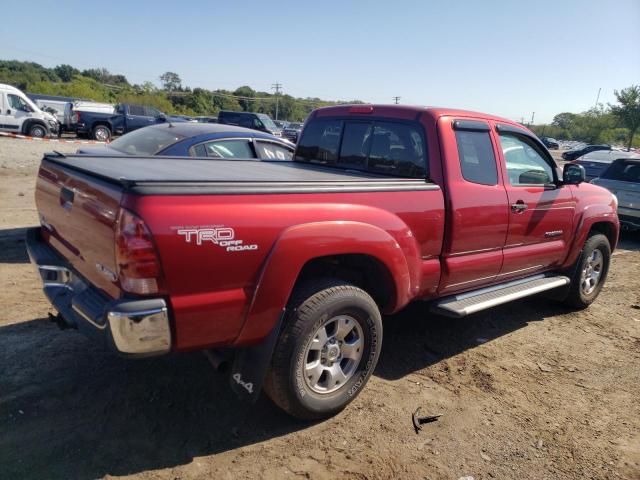 5TEUU42N35Z045186 - 2005 TOYOTA TACOMA ACCESS CAB Қызыл фото 3