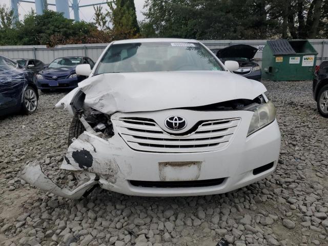 4T1BE46K57U573923 - 2007 TOYOTA CAMRY CE WHITE photo 5