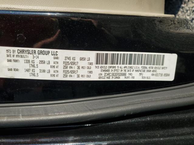 2C4RC1BG3ER326886 - 2014 CHRYSLER TOWN & COU TOURING 黑色 照片 13