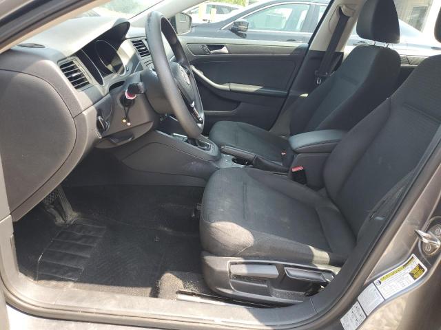 3VW2K7AJXFM414327 - 2015 VOLKSWAGEN JETTA BASE CHARCOAL photo 7