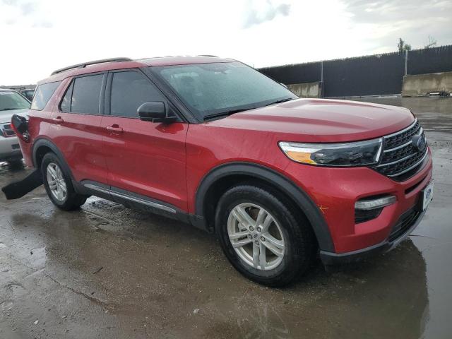 1FMSK7DH8PGB93507 - 2023 FORD EXPLORER XLT Կարմիր լուսանկար 4