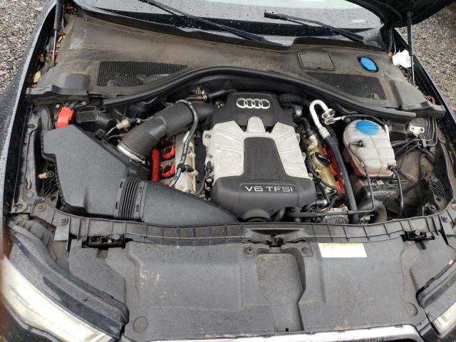 WAUHGAFC2FN034875 - 2015 AUDI A6 PRESTIGE أسود صورة 11