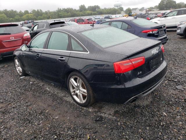 WAUHGAFC2FN034875 - 2015 AUDI A6 PRESTIGE أسود صورة 2