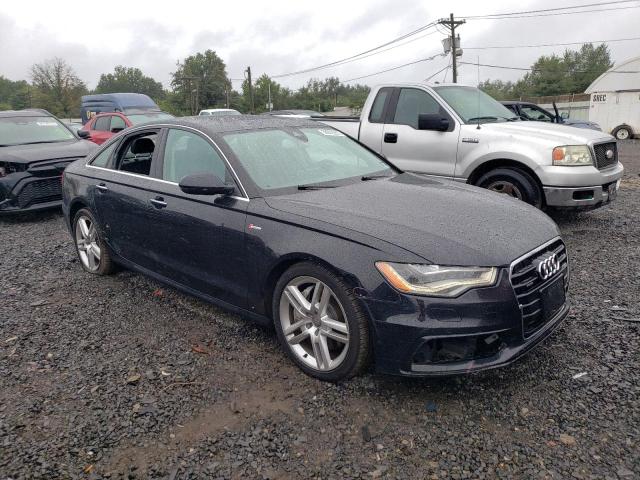 WAUHGAFC2FN034875 - 2015 AUDI A6 PRESTIGE أسود صورة 4