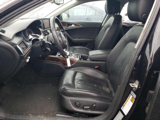 WAUHGAFC2FN034875 - 2015 AUDI A6 PRESTIGE أسود صورة 7