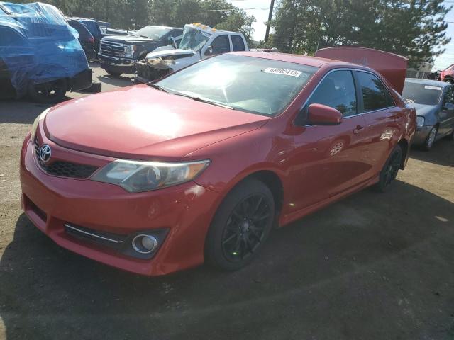 4T1BF1FK4DU657190 - 2013 TOYOTA CAMRY L RED photo 1