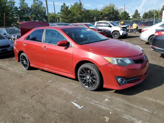 4T1BF1FK4DU657190 - 2013 TOYOTA CAMRY L RED photo 4