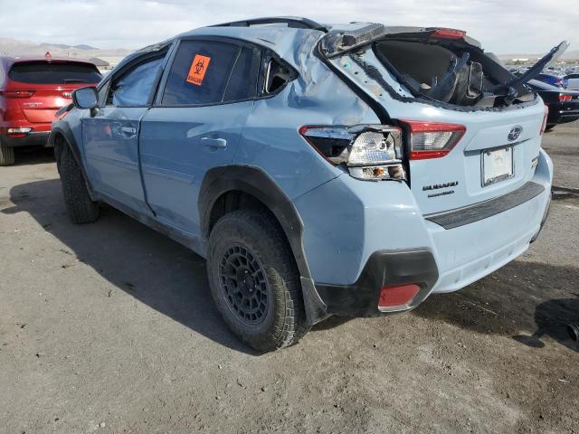 JF2GTHSC2NH213067 - 2022 SUBARU CROSSTREK SPORT BLUE photo 2