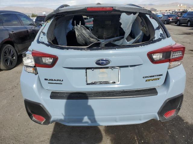 JF2GTHSC2NH213067 - 2022 SUBARU CROSSTREK SPORT BLUE photo 6