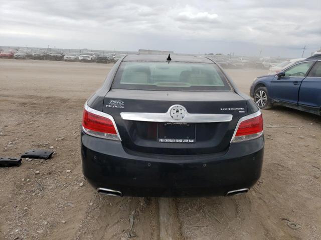 1G4GE5GV1AF131799 - 2010 BUICK LACROSSE CXS BLACK photo 6