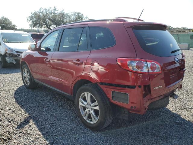 5NMSH4AG6AH339481 - 2010 HYUNDAI SANTA FE SE RED photo 2