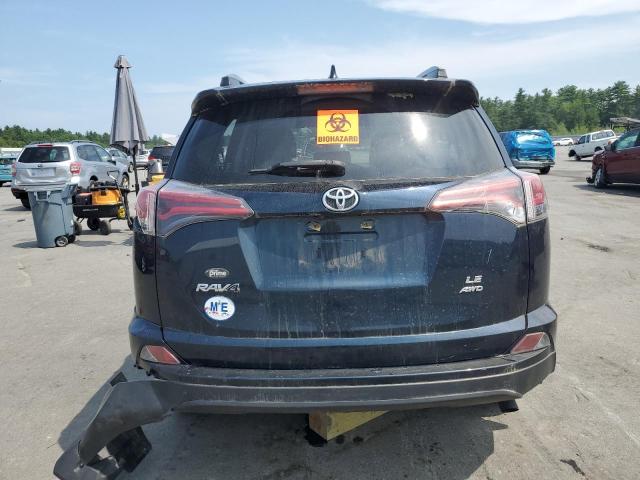 JTMBFREV2JJ261027 - 2018 TOYOTA RAV4 LE BLUE photo 6