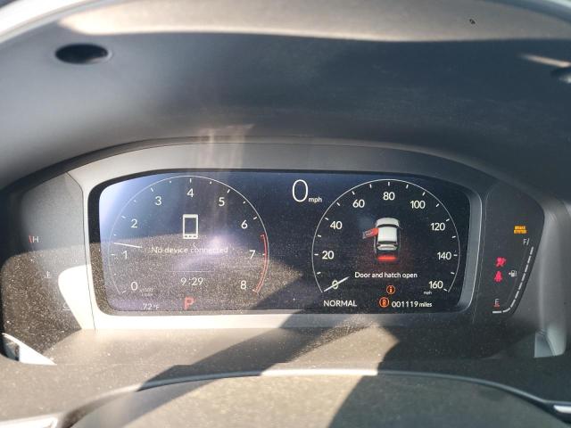 19XFL1H89RE009849 - 2024 HONDA CIVIC SPORT TOURING GRAY photo 9