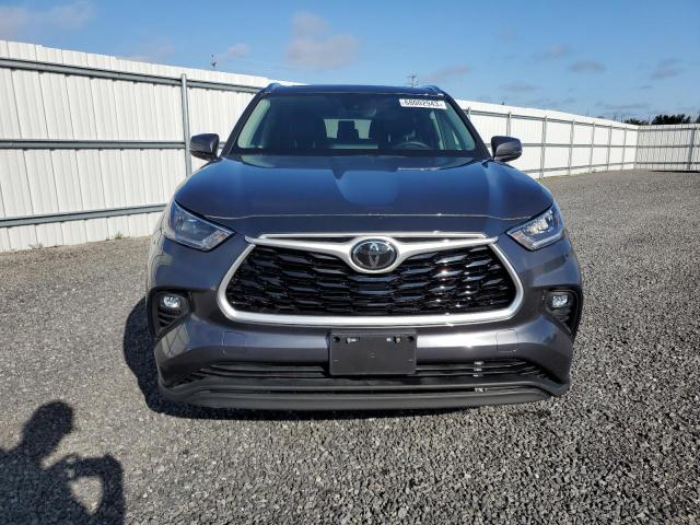 5TDGZRBHXLS517321 - 2020 TOYOTA HIGHLANDER XLE CHARCOAL photo 5