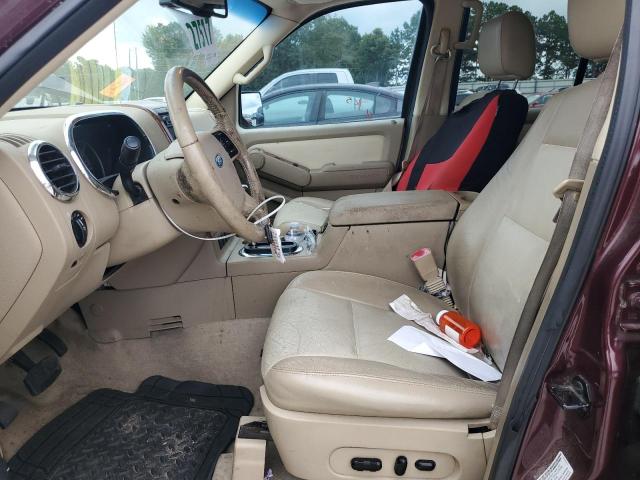 1FMEU74867UA84052 - 2007 FORD EXPLORER EDDIE BAUER BURGUNDY photo 7