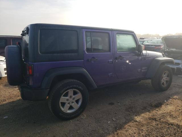 1C4BJWDG7HL669540 - 2017 JEEP WRANGLER U SPORT PURPLE photo 3